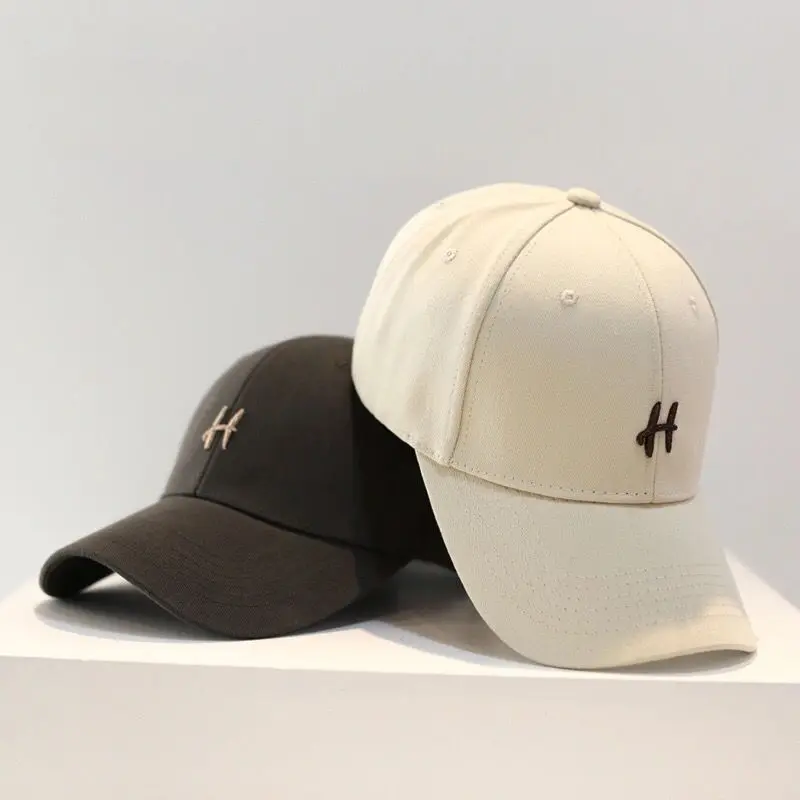 Baseball Caps For Men Women Spring and Summer Letter H Embroidered