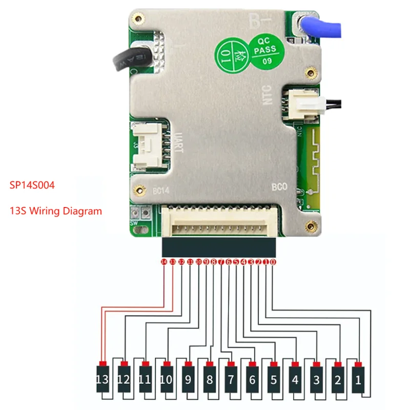JBD Smart BMS 7S 8S 10S 11S 14S 20A 24V 36V 48V Built-in BT UART Li-ion LifePo4 BMS Balancing Board Suitable For Electric Ovens I1758596932 JBD Smart BMS 7S 8S 10S 11S 14S 20A 24V 36V 48V Built-in BT UART Li-ion LifePo4 BMS Balancing Board Suitable For Electric Ovens I1758596932