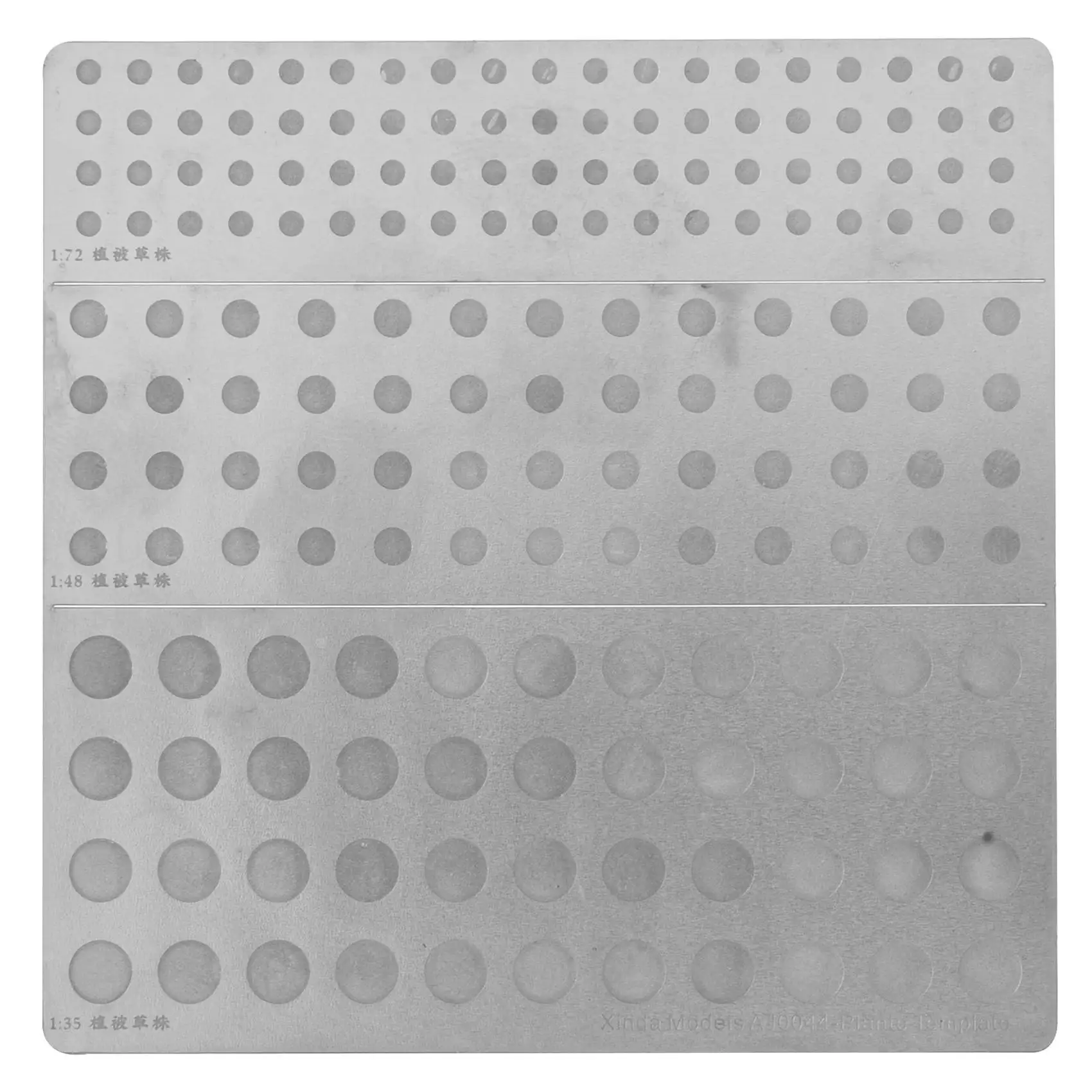 

1/72 1/48 1/35 Scale Static Grass Planting Template Tool for Electrostatic Flock Applicator Scene Sand