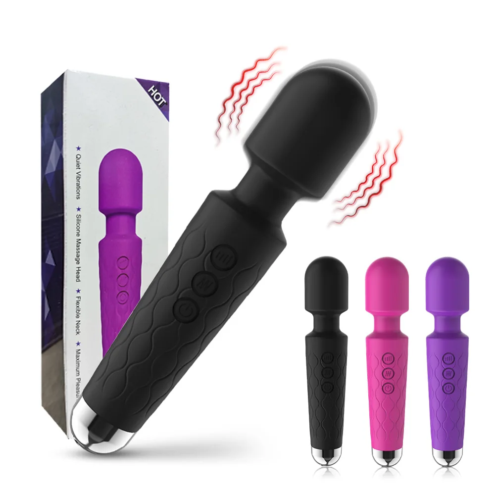 Silicone Vaginal Vibrators AV Vibrating Massager Masturbator Female Adult Products G Spot Adult Sex Toys 18+