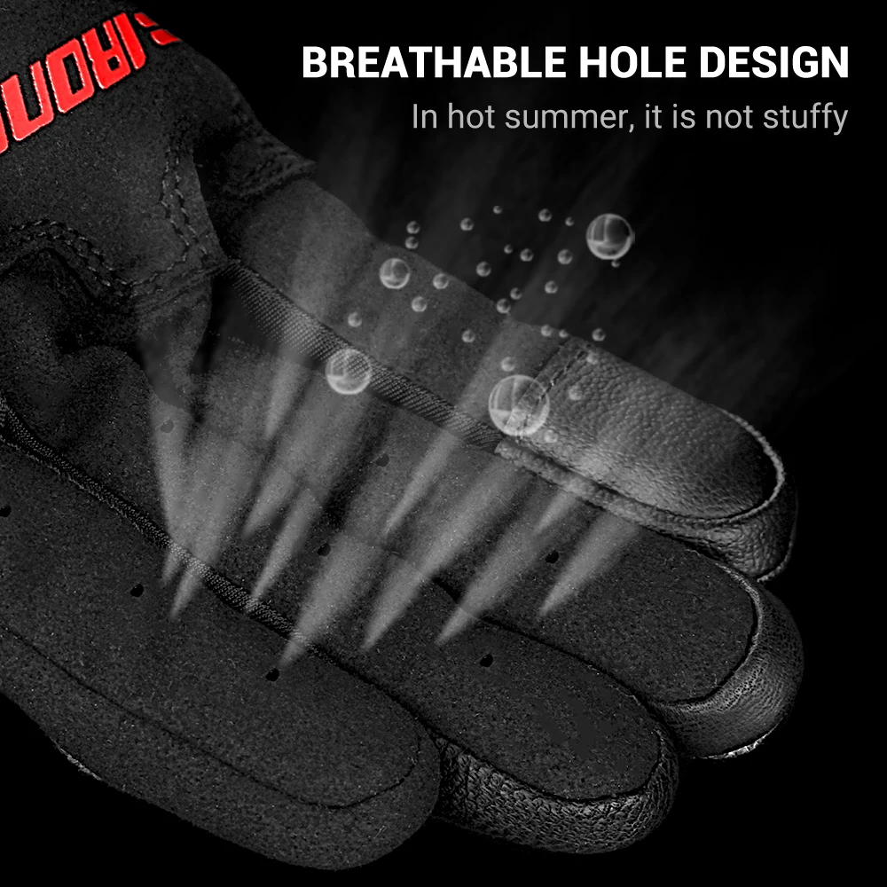 Summer Breathable Motorcycle Gloves Non-slip Wear-resistant Motocross Racing Gloves Touch Screen Moto Biker
