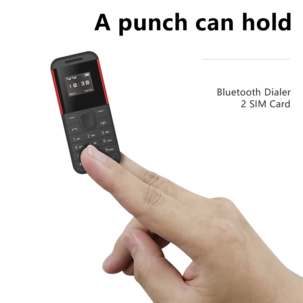 SERVO BM222 Ultra Mini Mobile Phone Dual SIM Standby Magic Voice Bluetooth Dial Call Recording Blacklist Cheap Small Cellphones
