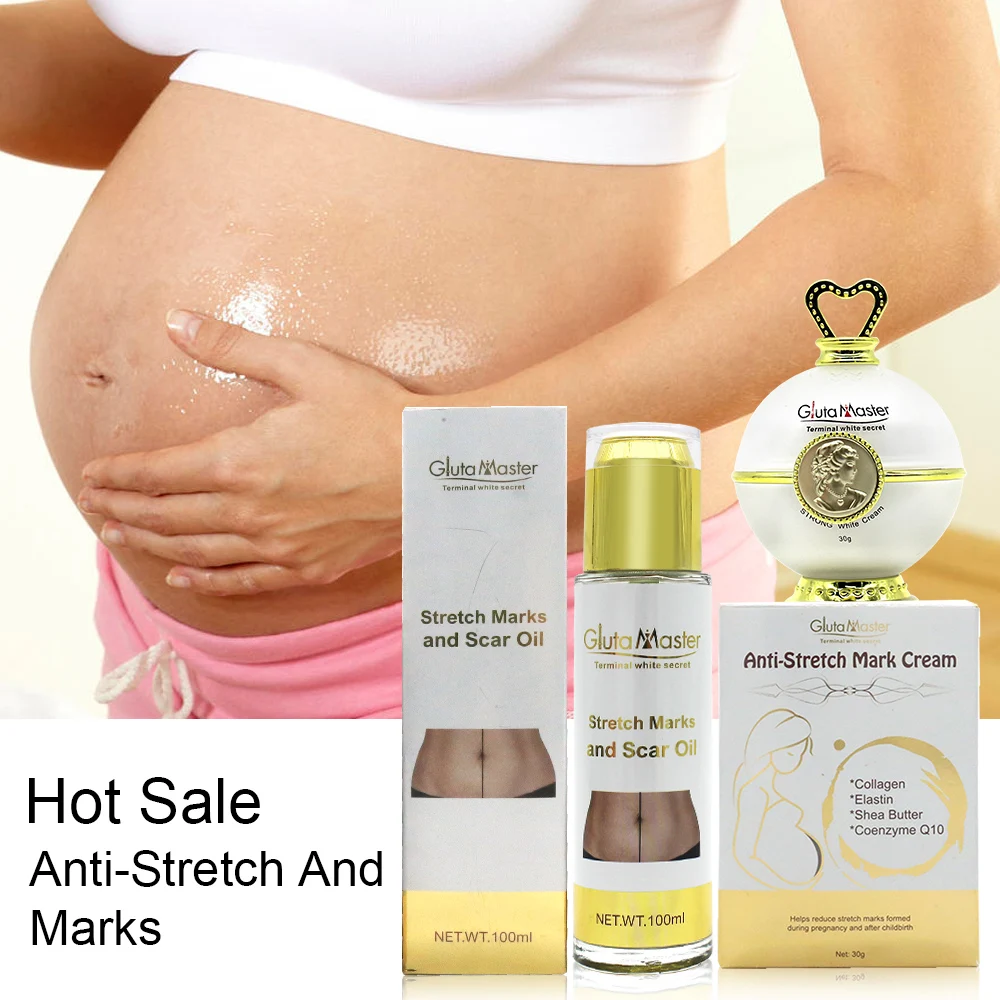 

Stretch Marks Permanent Removal Cream Maternity Pregnant Women Pregnancy Scar Repair Anti-Winkle Firming Skin Body Care