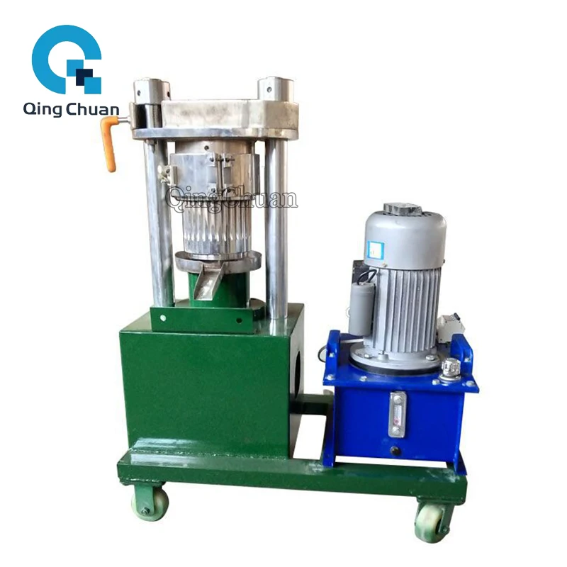 Presse à huile Machine pression hydraulique DH-80 commerciale Olive cacahuète froid chaud presse-agrumes sésame tournesol graines Extraction
