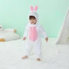 Baby Kigurumi Stitch Unicorn Rabbit Cartoon Romper Pajamas Infant Animal Onesies Girls Boys Cosplay Pyjama Costume For Christmas 5