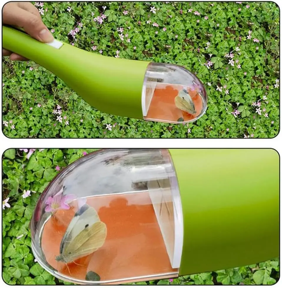 곤충 벌레 잡기 상자, 비접촉식 퀵릴리즈 곤충 잡기 도구, 곤충 관찰, 소년 소녀 자연 탐험