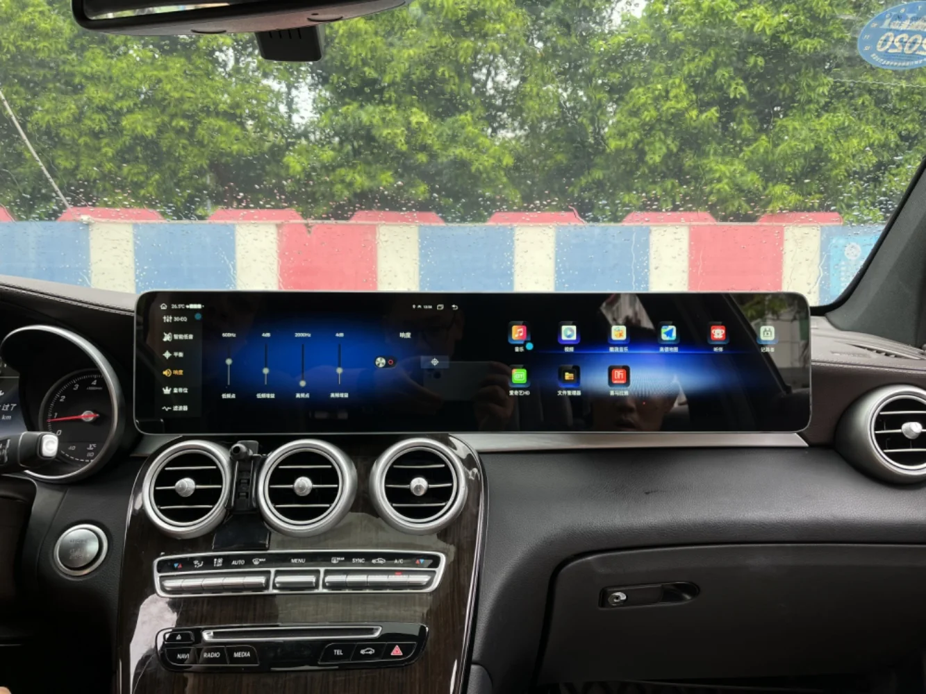 Android 13 Dual Screen Multimedia Carplay Stereo Auto GPS Head Unit Accessories For Benz C Class GLC W205 2015-2024 LHD RHD - Image 2