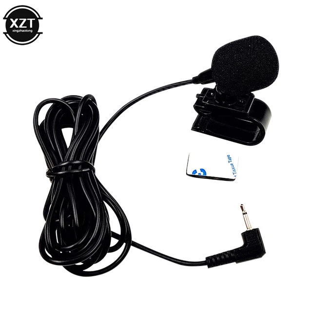 Microphone de navigateur compatible Bluetooth pour voiture, amplificateur  externe omnidirectionnel, prise coudée mono, GPS, 2.5mm, 300cm - AliExpress