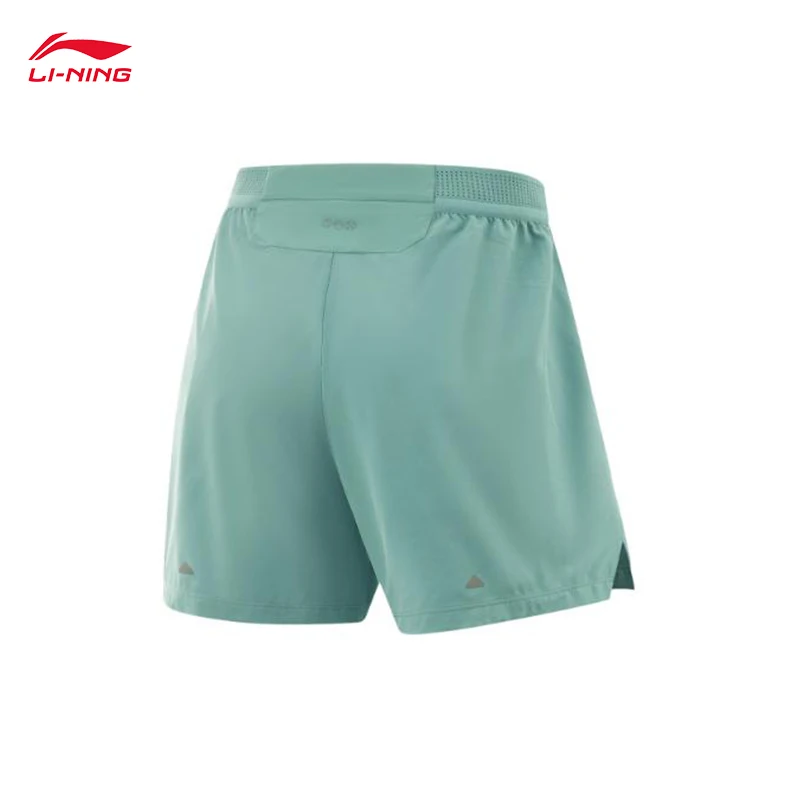 LI-NING Professional Running Series Men's Reflective Breathable Quick drying Cool Sports Shorts AKSV097