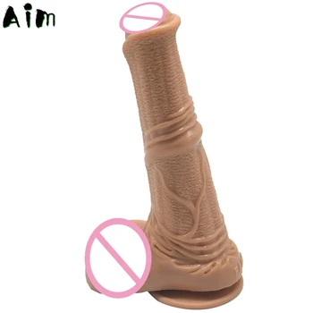 Super Big Huge Dildo Female Spot Masturbation Realistic Animal Giant Anal Cock Horse Dick Dildo Sex Toys with Suction Cup 3