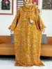 2025 Muslim Women Hooded Abaya Turkey-African Cotton Prayer Garment Kaftan With Hijab Floral Prints Dubai Saudi Robe In Ramadan