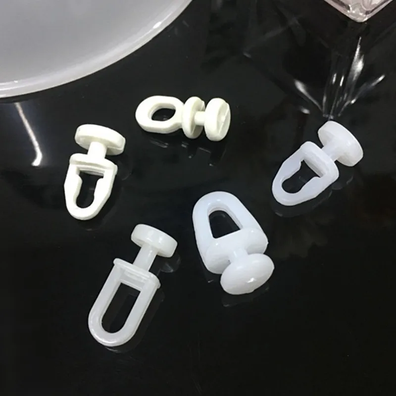 Description Picture 3 of itemAlloy Plastic Curtain Wheel Rail Straight Curved Track Rollers Hanging Curtains Hook Ring Window Decorative Hardware Accessories