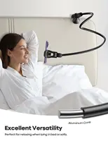 Lazy mobile phone holder bedside bed with multifunction live catch up drama desktop universal hose creative clip holder - Image 4