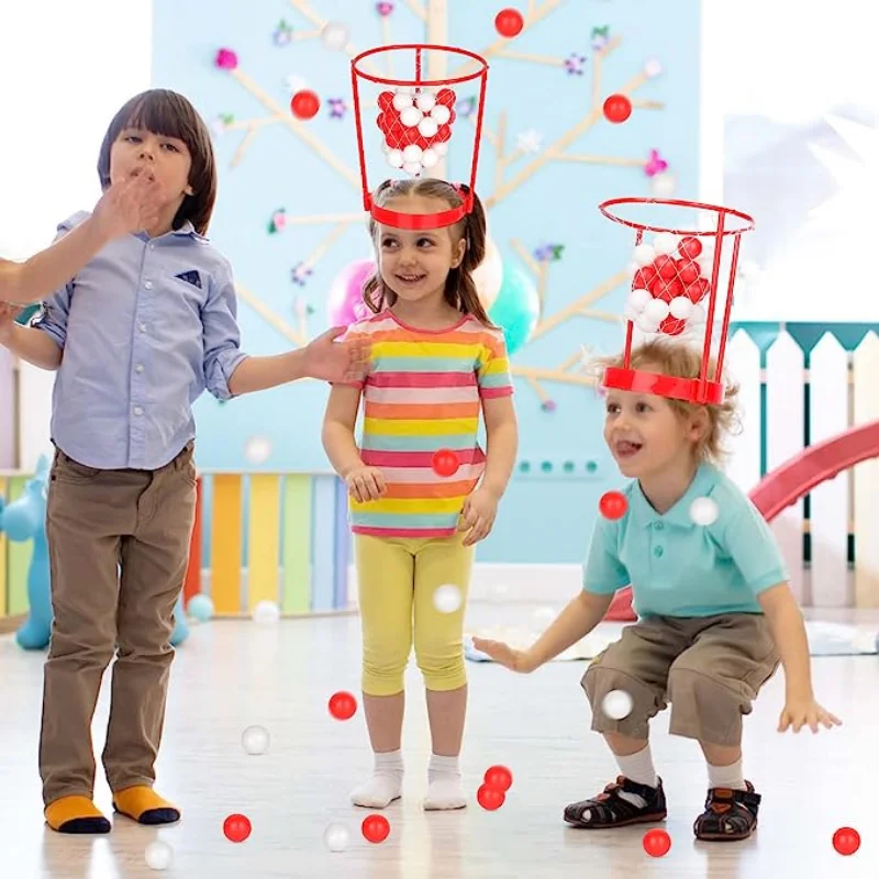 Outdoor Fun Sports Entertainment Basket Ball Case Headband Hoop Game Parent-child Interactive Funny Sports Toy Family Fun Game Outdoor Fun Sports Entertainment Basket Ball Case Headband Hoop Game Parent-child Interactive Funny Sports Toy Family Fun Game