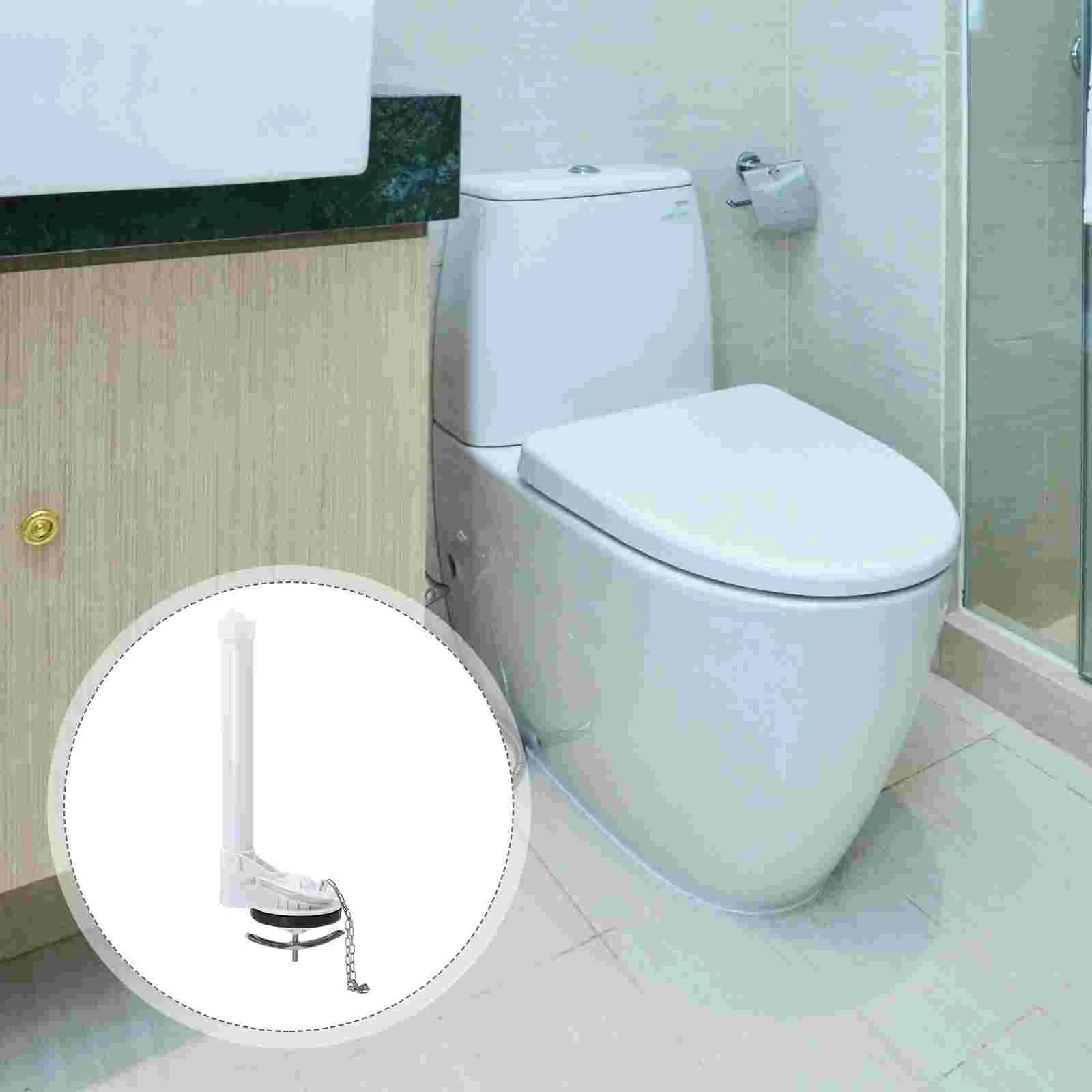 

Toilet Tank Drain Home Supplies Practical Flush Valves Flapper Chain Replacement Accessories