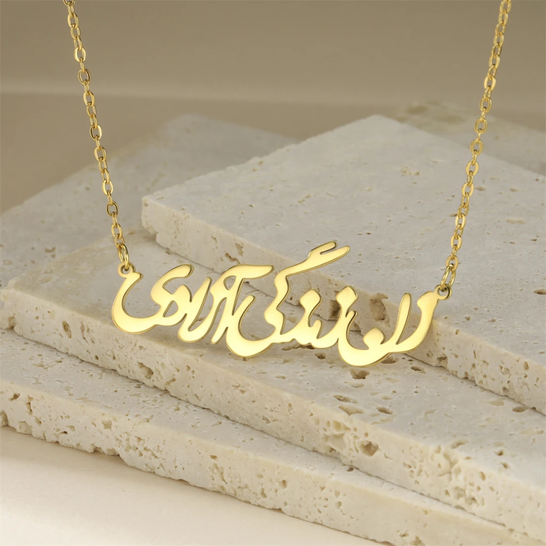 

Женское винтажное ожерелье Vassago, изысканные подвески из рунической стали золотого цвета, Подарочная бижутерия из нержавеющей стали