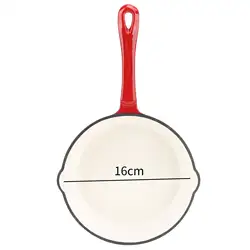 Deluxe Non - Stick Cast Iron Skillet (16cm)