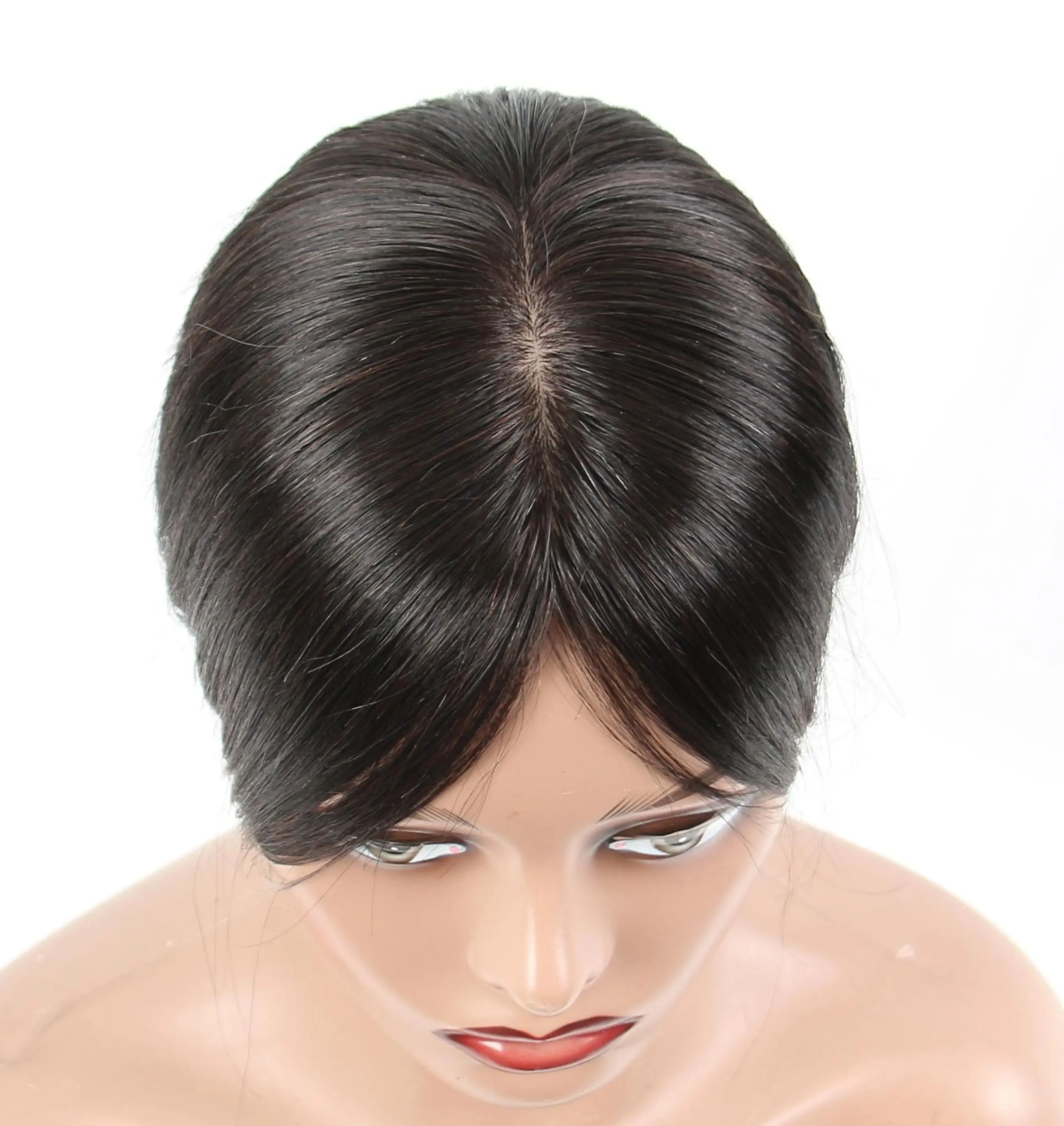 5x5 실크 베이스 인모 가발 180% 밀도 실키 스트레이트 페루산 레미 헤어 프리 플러킹 레미 헤어 베이비 헤어 포함