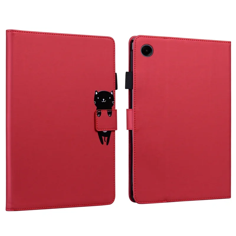 Plus, bonito Tablet Cover, carteira de livro, Stand Case, 2023