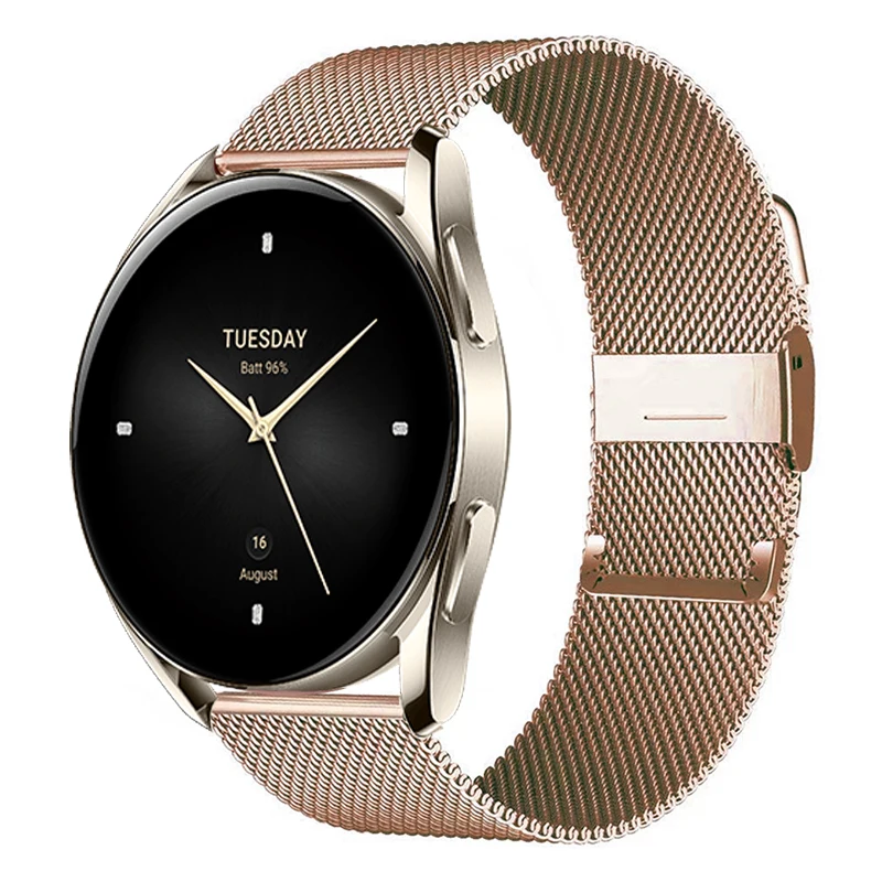 Per Xiaomi Watch S1 Active Metal Watchband Per Xiaomi Watch S3 S2 Bracciali Per Xiaomi Watch S1 Pro Smartwatch Strap Accessori