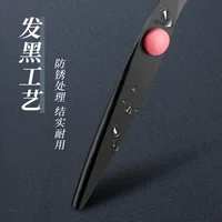 Black Blade Scissors Household Sharp Handmade Paper Cuttings Scissors Exquisite Office Stationery Children's Paper Cuttings 2