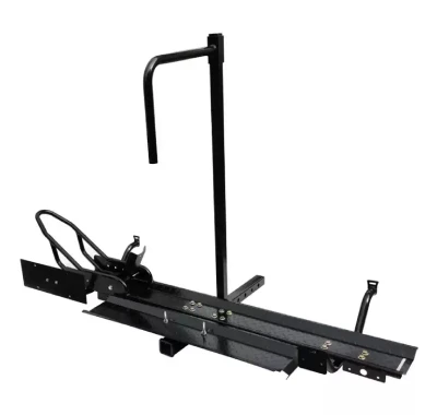 

Universal Motorcycle Scooter Carrier Hauler Bike Steel Hitch Mount Rack Ramp