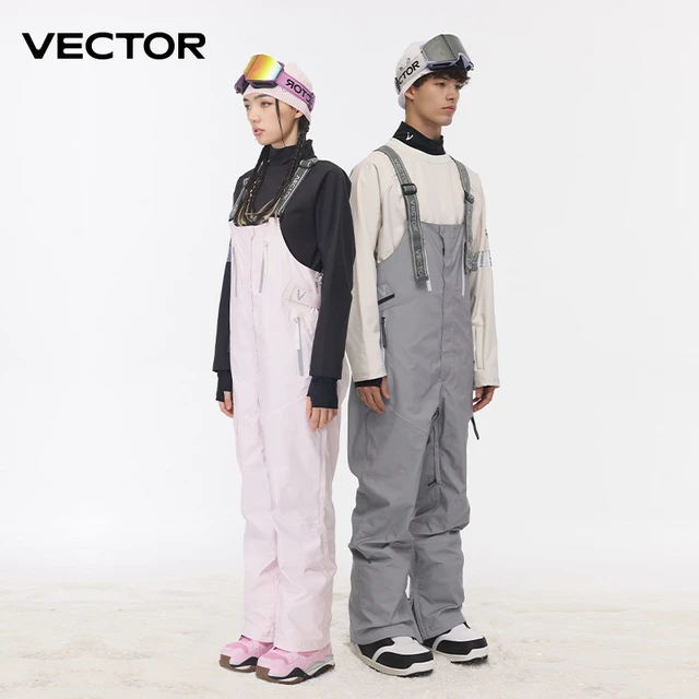 Vector Women's Ski & Snowboard Bibs VerteX Snow Pants Waterproof