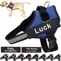No-Pull Dog Harness Vest | Customizable ID Patch | Reflective, Breathable & Adjustable