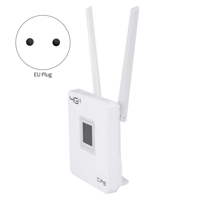 3G 4G LTE Wifi Router 150Mbps Portable Hotspot Unlocked Wireless CPE Router With Sim Card Slot WAN/LAN Port EU Plug