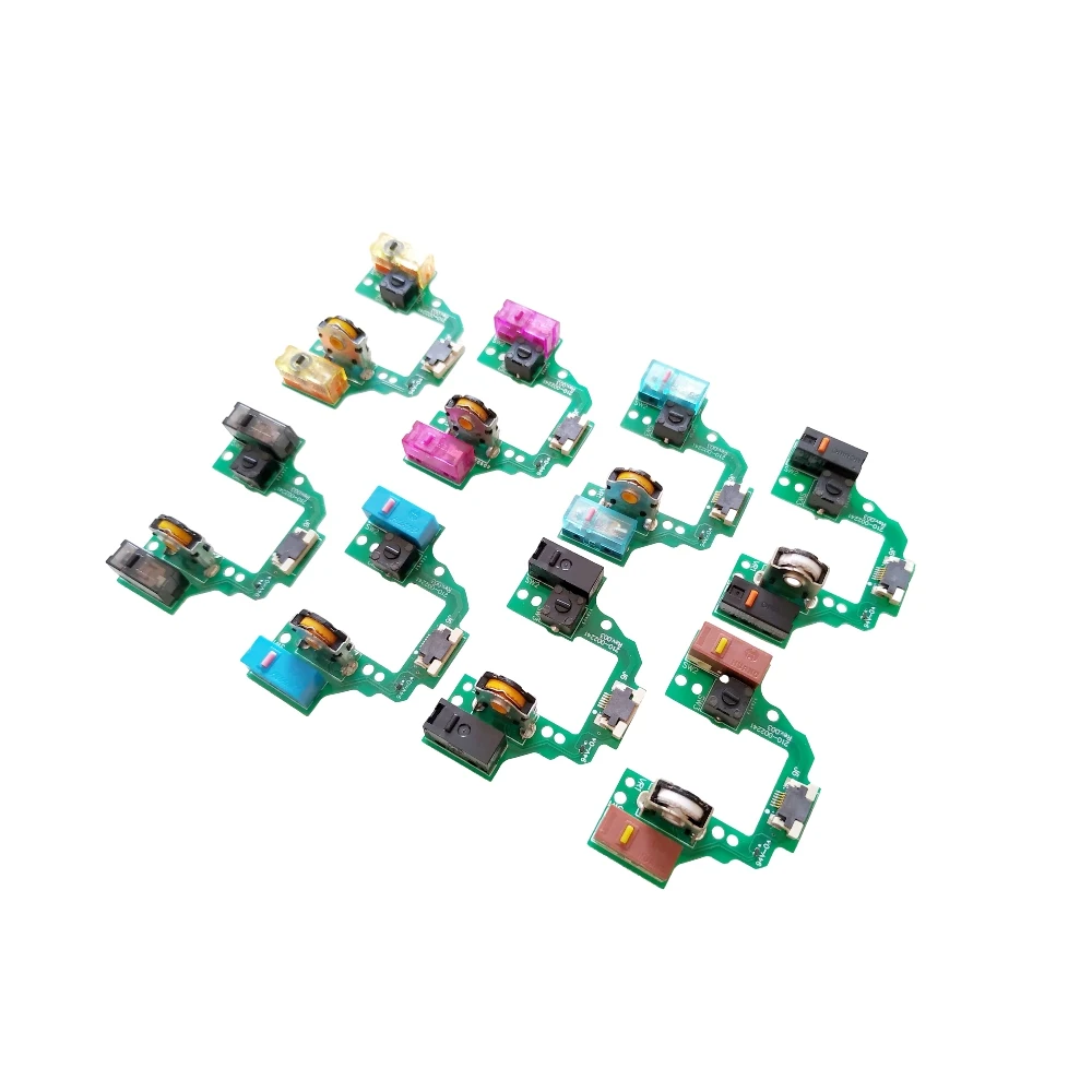 Interruttore Silenzioso Del Pulsante Della Scheda Pcb Saldato Per La Scheda Madre Saldata Del Mouse Logitech G Pro X Superlight Con Codice Encoder Del