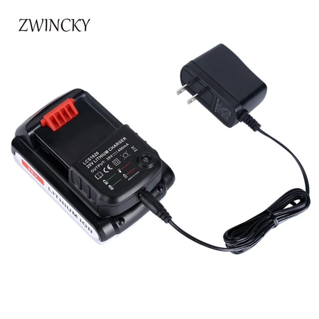 Black Decker Lithium 1.5 Ah 20v Battery Charger - Fast Battery Charger Black  Ni-cd - Aliexpress