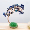 Natural Amethyst Gravel Tree Specimen Crystal Quartz Stone Agate Base Lucky Tree Crafts Home Decoration DIY Gift Souvenir 6