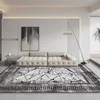 Modern Home Grey Carpets Living Room Decoration Abstract Rugs Light Luxury Sofa Floor Mat Anti-slip Bedroom Cloakroom Lounge Rug 4
