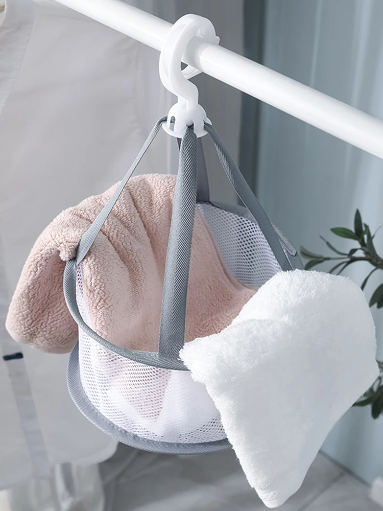 Make-up Pinsel Lagerung Puderquaste Trocknen Tasche Mesh Tasche Anti Verformung Trocknen Kleidung Mesh Korb Haushalt Verwenden Luft Trocknen St – Detail 4