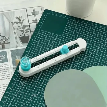 Taglierina Circolare per Carta 2-20cm, Utensile Multifunzionale per Taglio Artigianale, Scrapbooking, Carte, Strumenti di Taglio Rotondi per Fai-da-Te