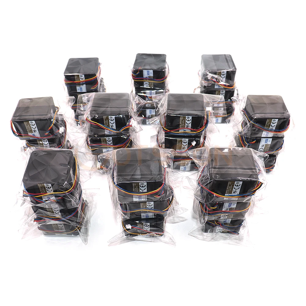 고속 서버 팬, AVC 4028, 12V 1A, DBTB0428B2G, 40x40x28mm, 듀얼 볼 베어링, 4 선 4 핀 PWM, 40mm, 강력한 냉각 선풍기, 30 개