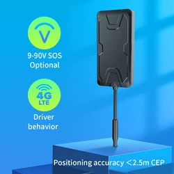 JIMIMAX LTE Vehicle GPS Tracker Car 4G 2G Locator With Relay JM-C41 C21 Motorcycle Alarm 9-90V Waterproof Free APP Anti-thieft