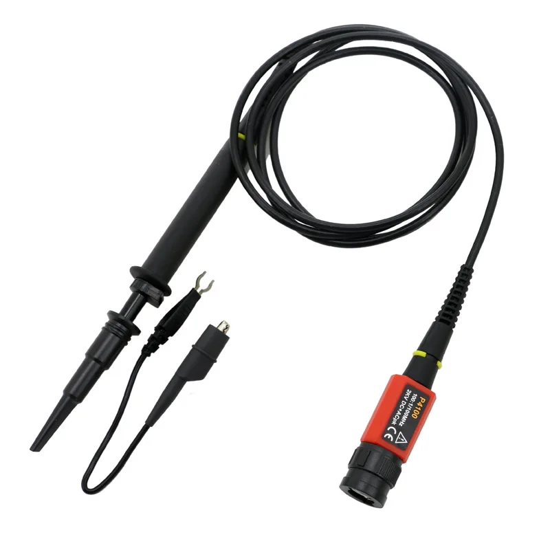 Description Picture 4 of itemHantek P4100 High Voltage Oscilloscope Probe 100:1 2KV 100MHz 100X Safety BNC Connector for Oscilloscope Adjustable attenuation