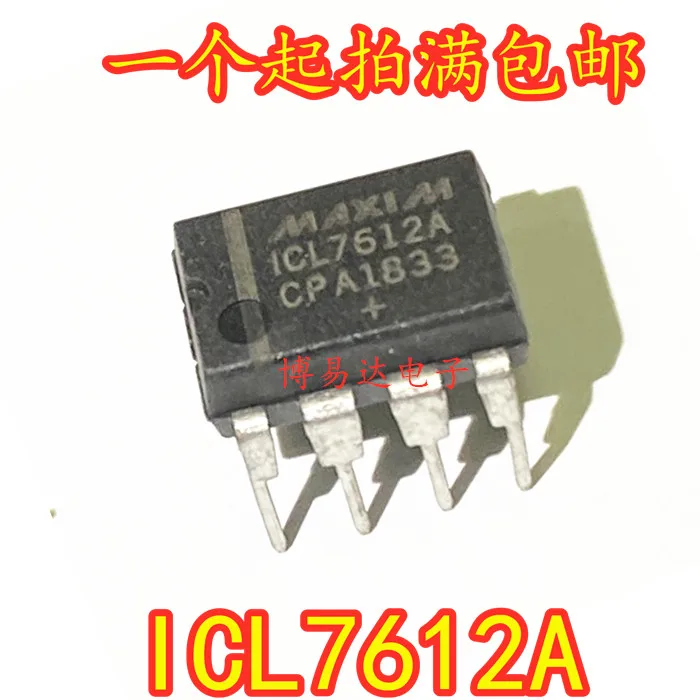 

Free shipping ICL7612A CPA DIP-8 ICL7612 ICL7612ACPA 10PCS