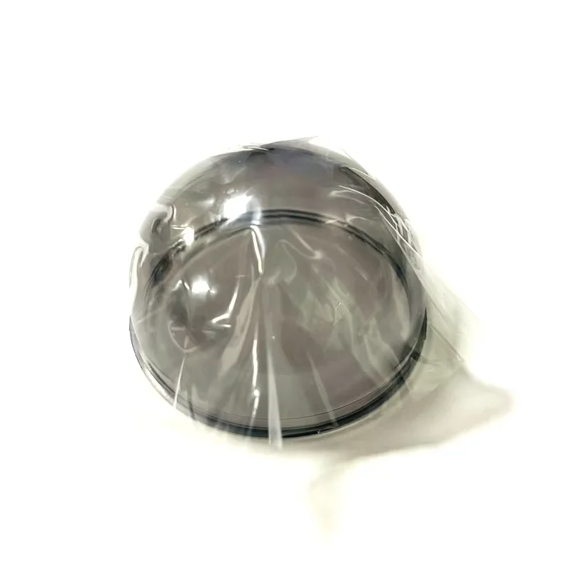 2 inch Translucent tea brown original dome shell acrylic transparent dome surveillance CCTV camera shell transparent cover