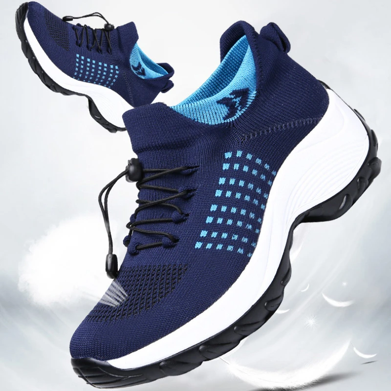 Samba Tenis Mujer AUUGK Zapatos Para Caminar Sin Cordones Para