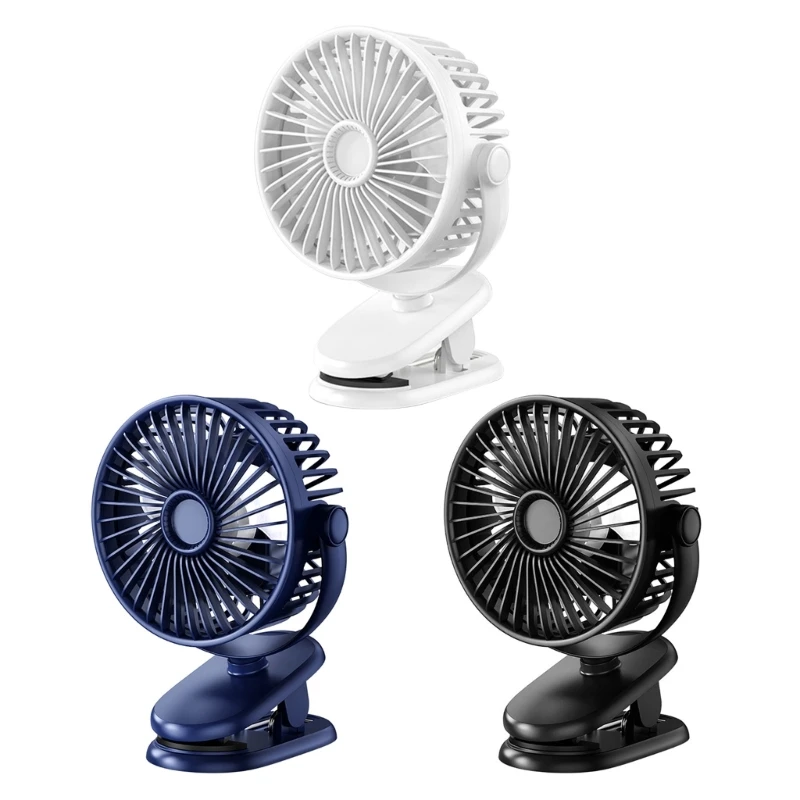 

Clip Fan 3 Speed Quiet Outdoor Travel Desk Fan 360°Rotate Cooling Fan Ventilator Dropship