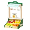 Wooden Role Play Toy Simulated Fruit Store Kids Toys Role Pretend Vegetable Shop Simulation Wooden Toys 1