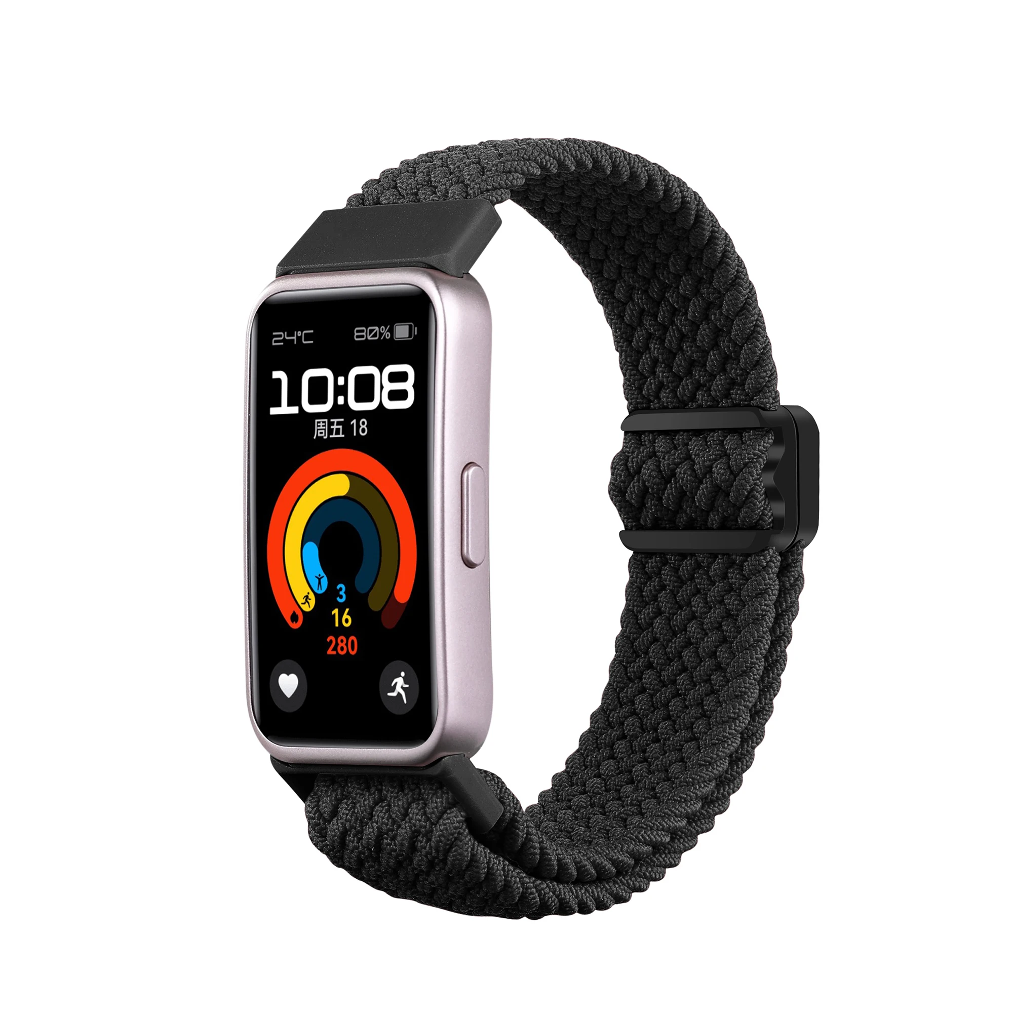 Enhanced Elastic Magnetic Nylon Braided Bracelet Wristband