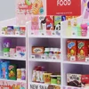 30PCS Mini Cute Drinks Food Miniature Furniture Supermarket Store Shelf Dollhouse Accessories For Girl Pretend Play Kitchen Toy 4