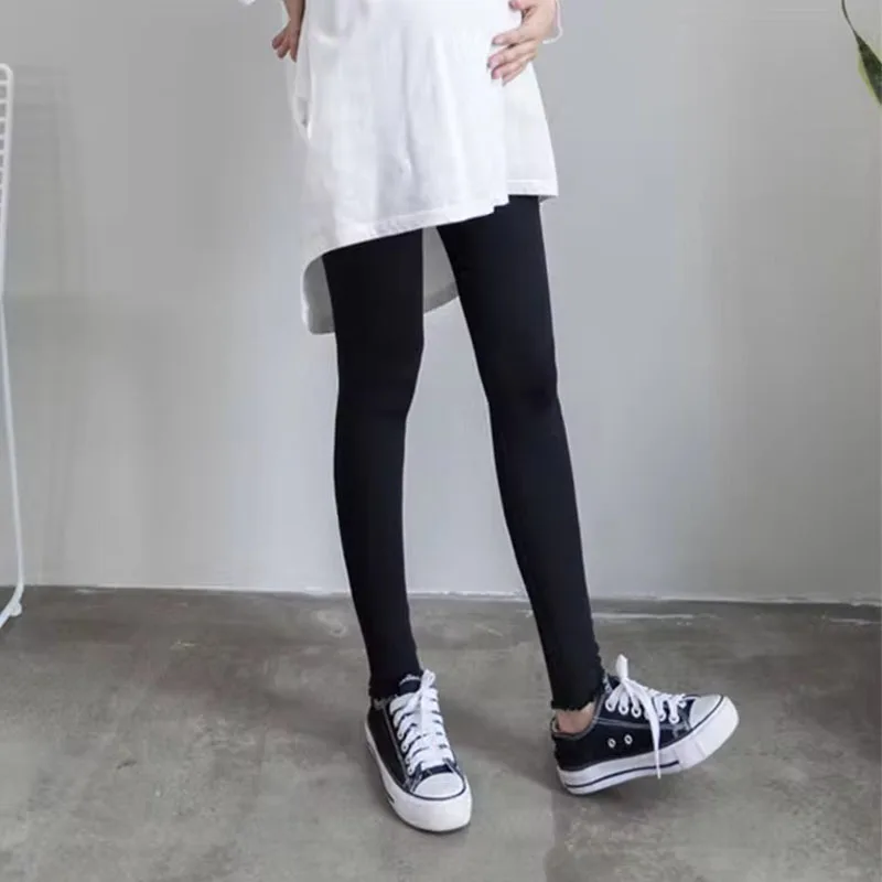 Maternity Leggings Adjustable Waist Pregnant Women Pregnancy Clothes Pants Ropa Mujer Embarazada Premama Enceinte Soft Slim 4