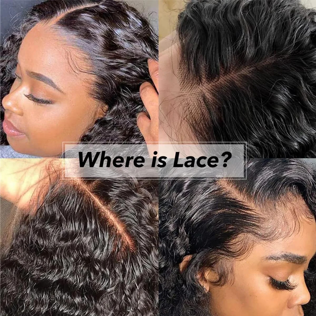 Kinky Curly Lace Front Wig Human Hair 13x4 Lace Frontal Wigs Wet And Wavy Curly Pre Plucked With Baby Hair Human Wigs
