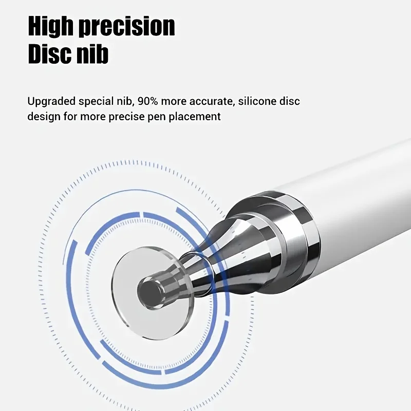 2 In 1 Stylus Pen For Cellphone Tablet Capacitive Touch Pencil For iPhone Samsung Android Universal Screen Pen Ball Point stylus pen,touch screen stylus