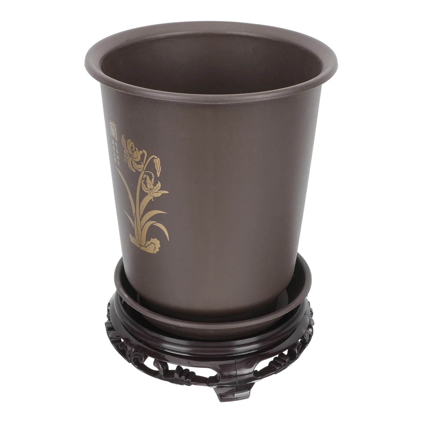 

Garden Planter Flower Pot Bonsai Planter Saucer Orchid Pot Zisha Flower Pot Chinese Purple Clay Plant Pot Succulent Cactus