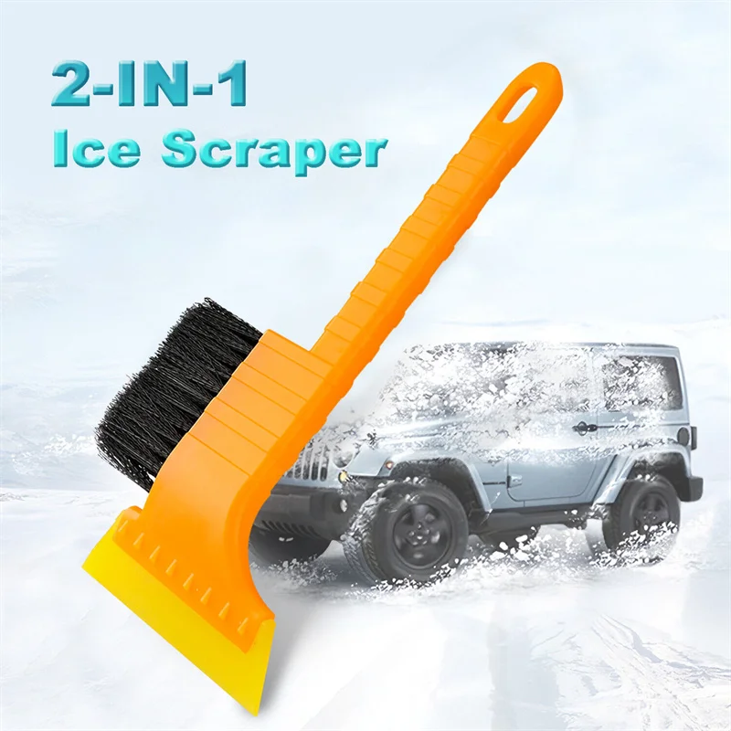 CarSnowSweepingShovelWinterDetachableAutoCleaningBrushIce